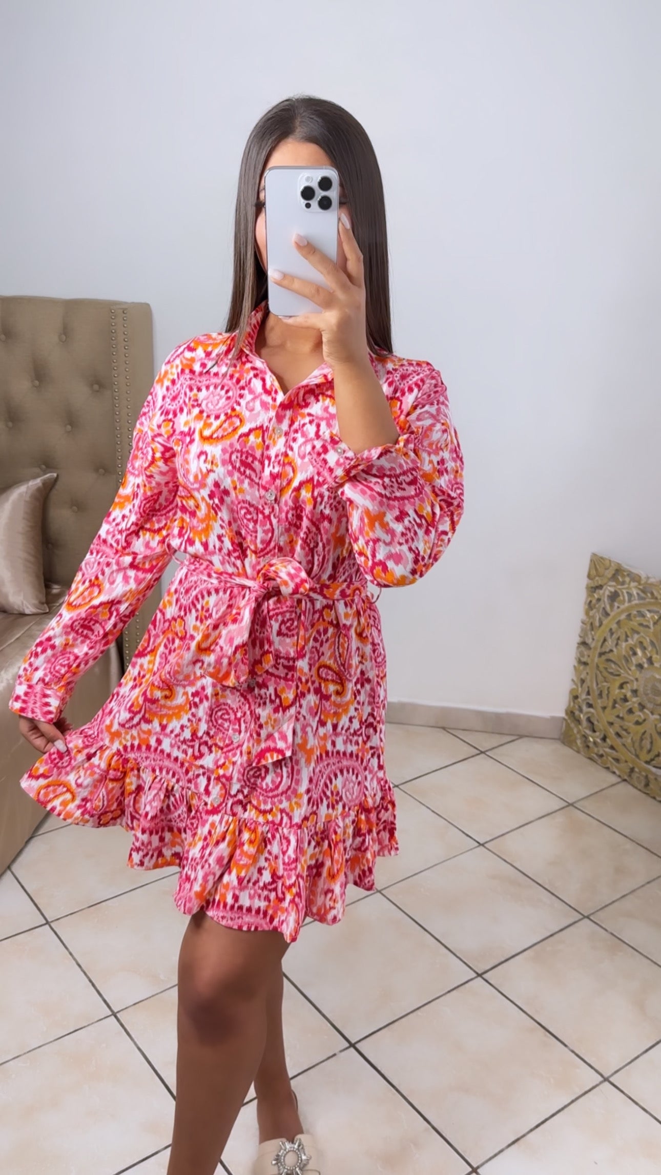 PEACH-Kleid