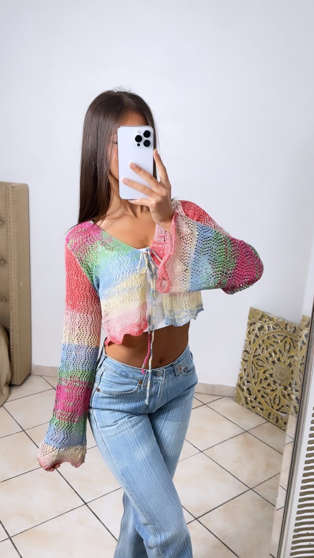 Gilet à crochets [MULTICOLORE]