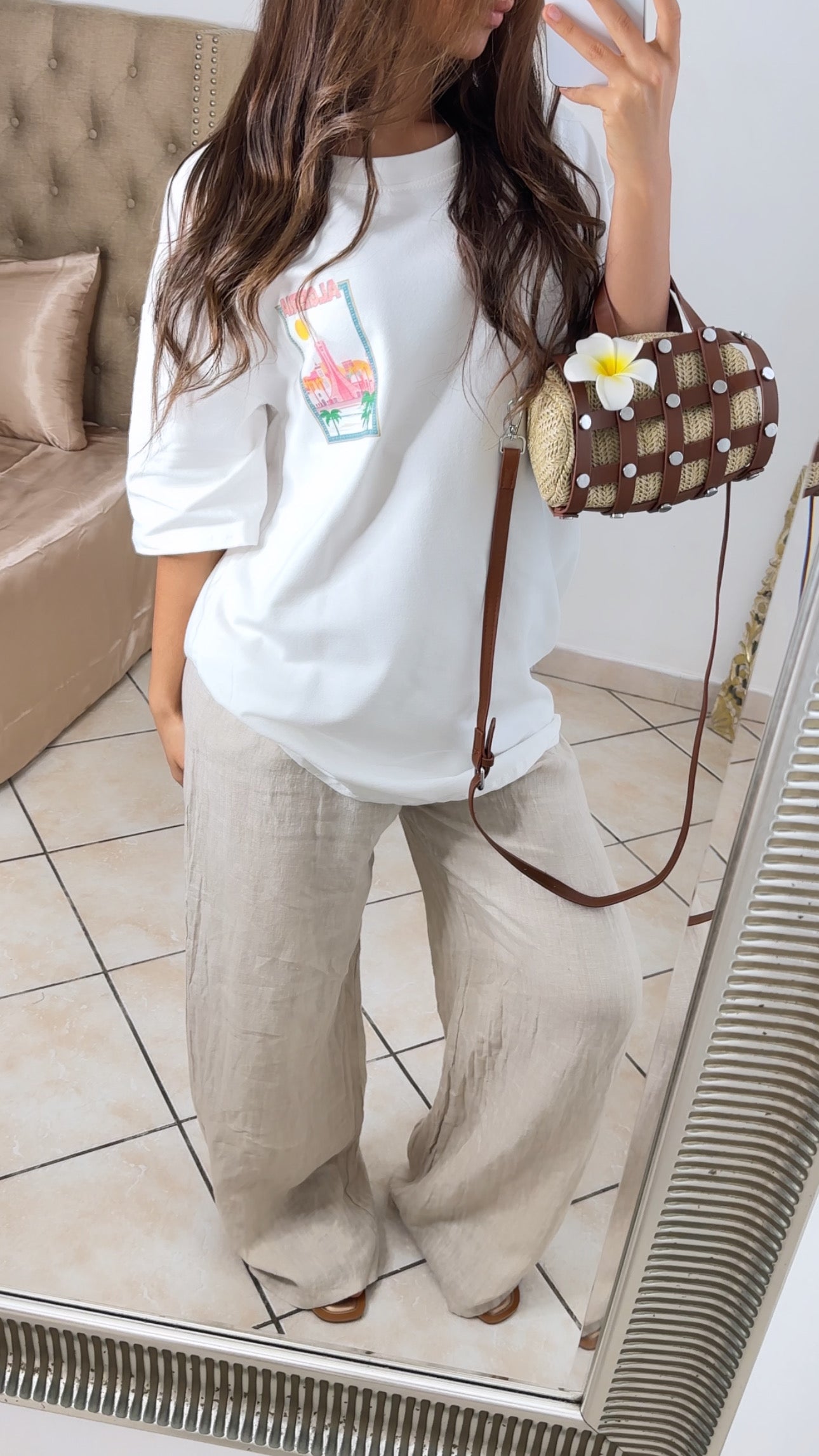 T-shirt Algérie [BLANC]