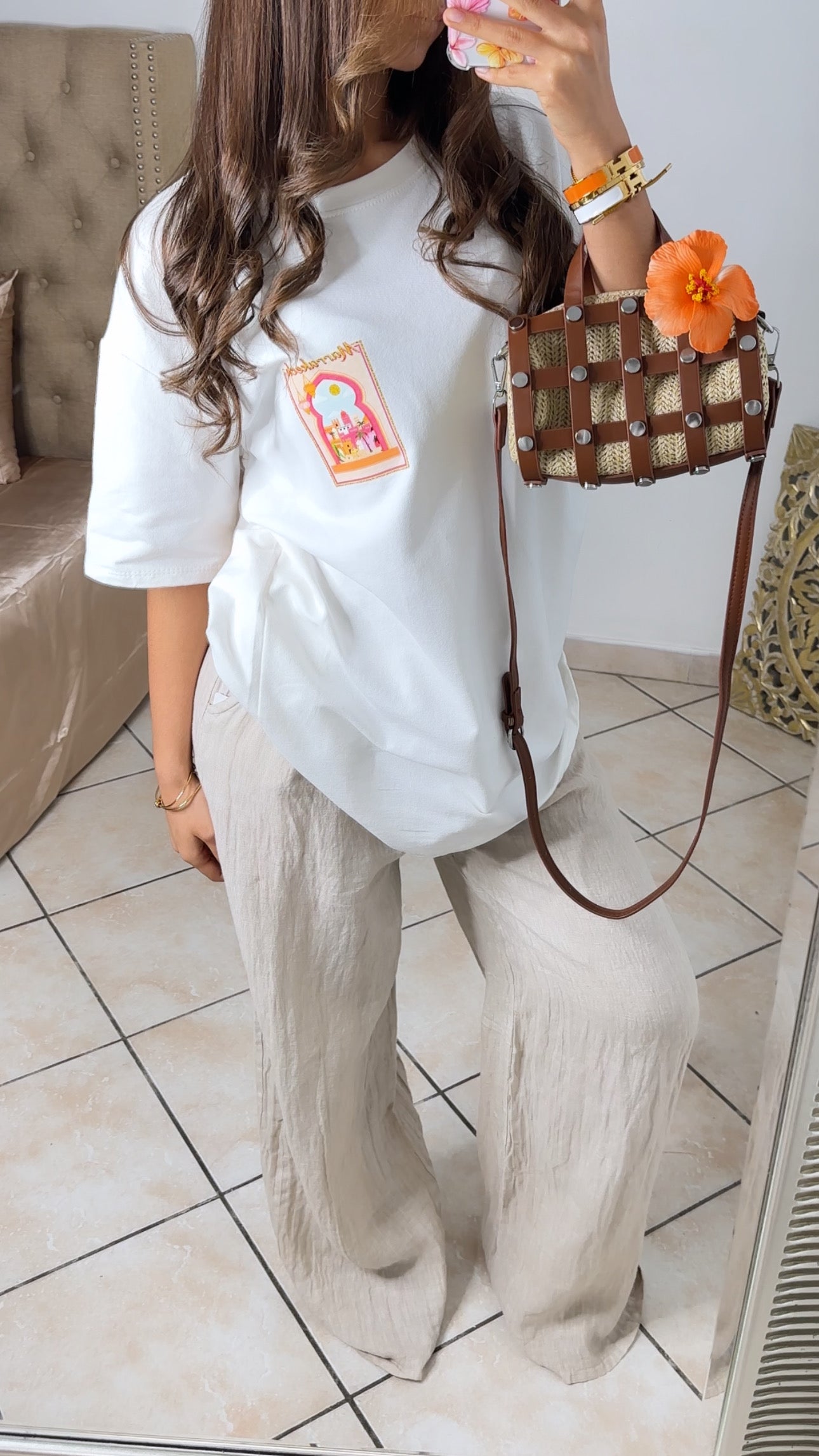 T-shirt Maroc [BLANC]