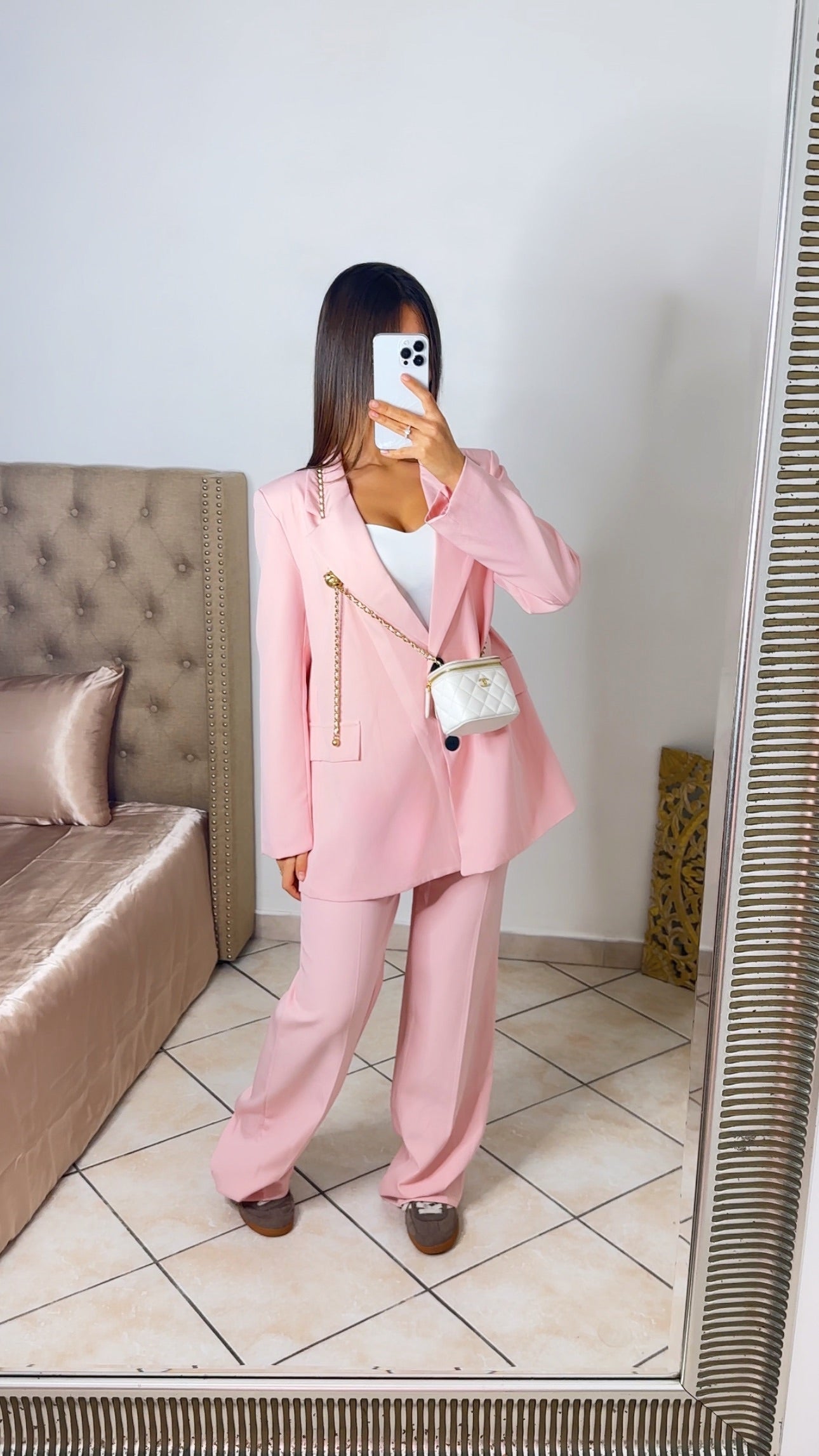 Ensemble tailleur oversize [ROSE]