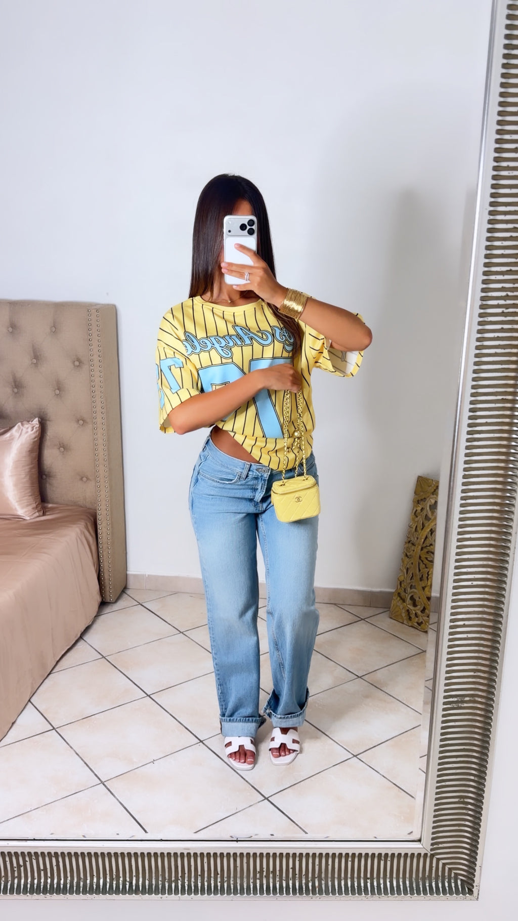 T-shirt Oversize LA [JAUNE]
