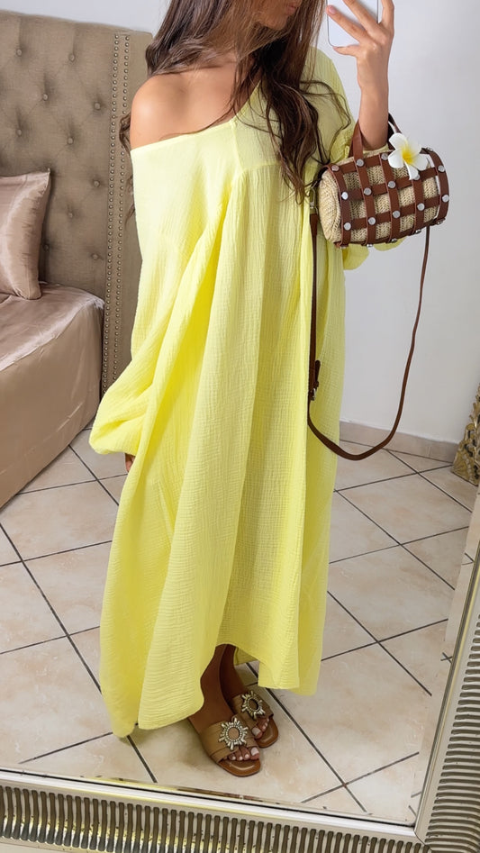 Robe KAYNA [JAUNE]