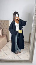 Trench long oversize [NOIR]