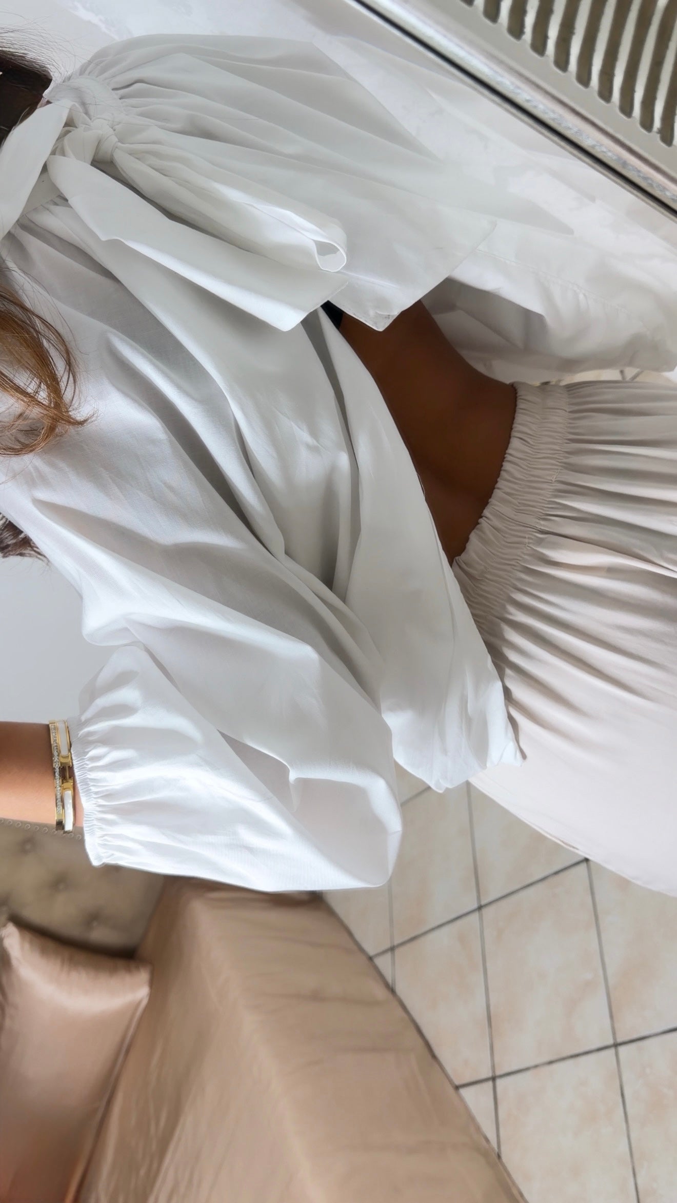 Pantalon tailleur fluide [BEIGE]