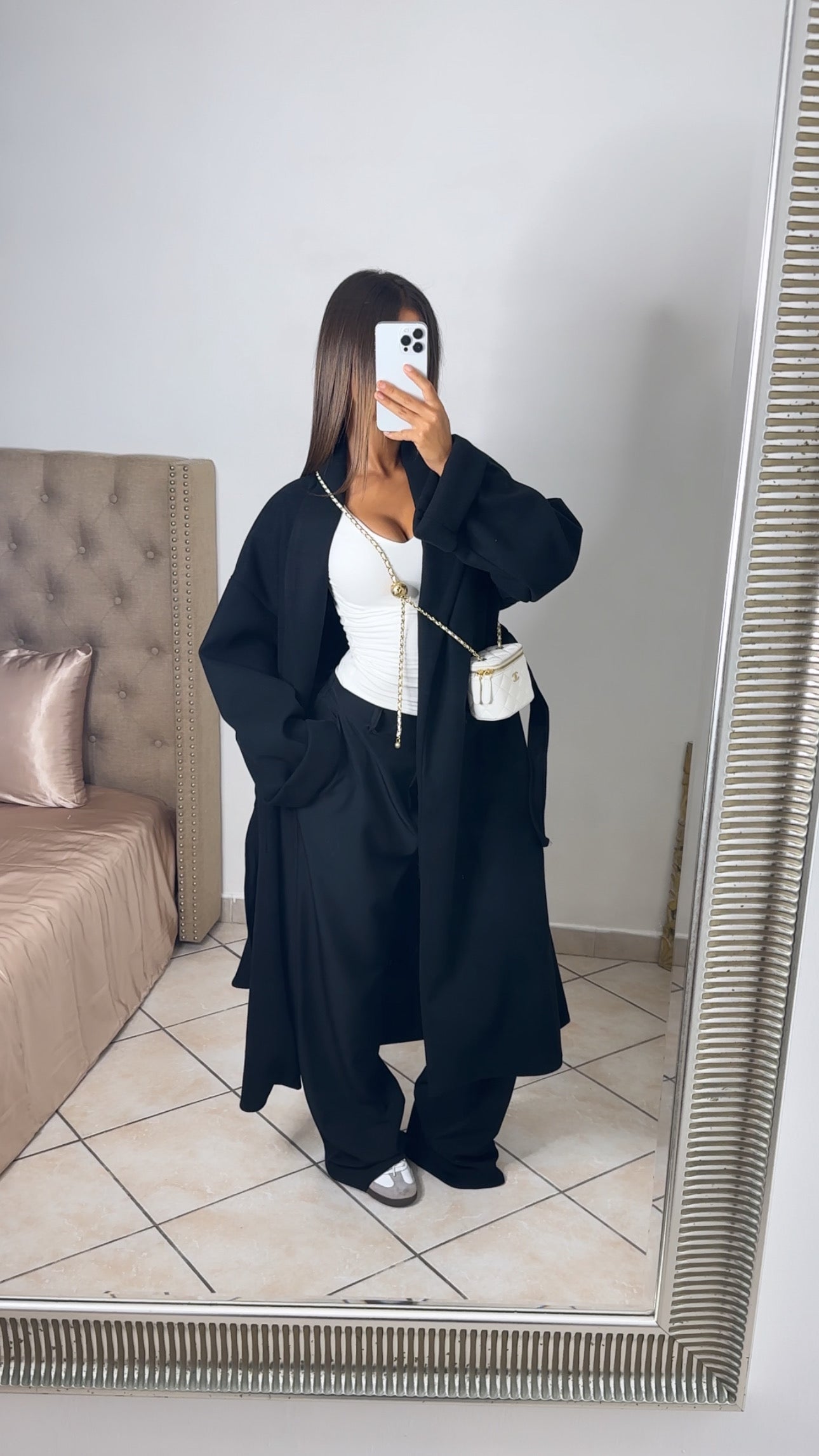 Ensemble tailleur oversize [NOIR]