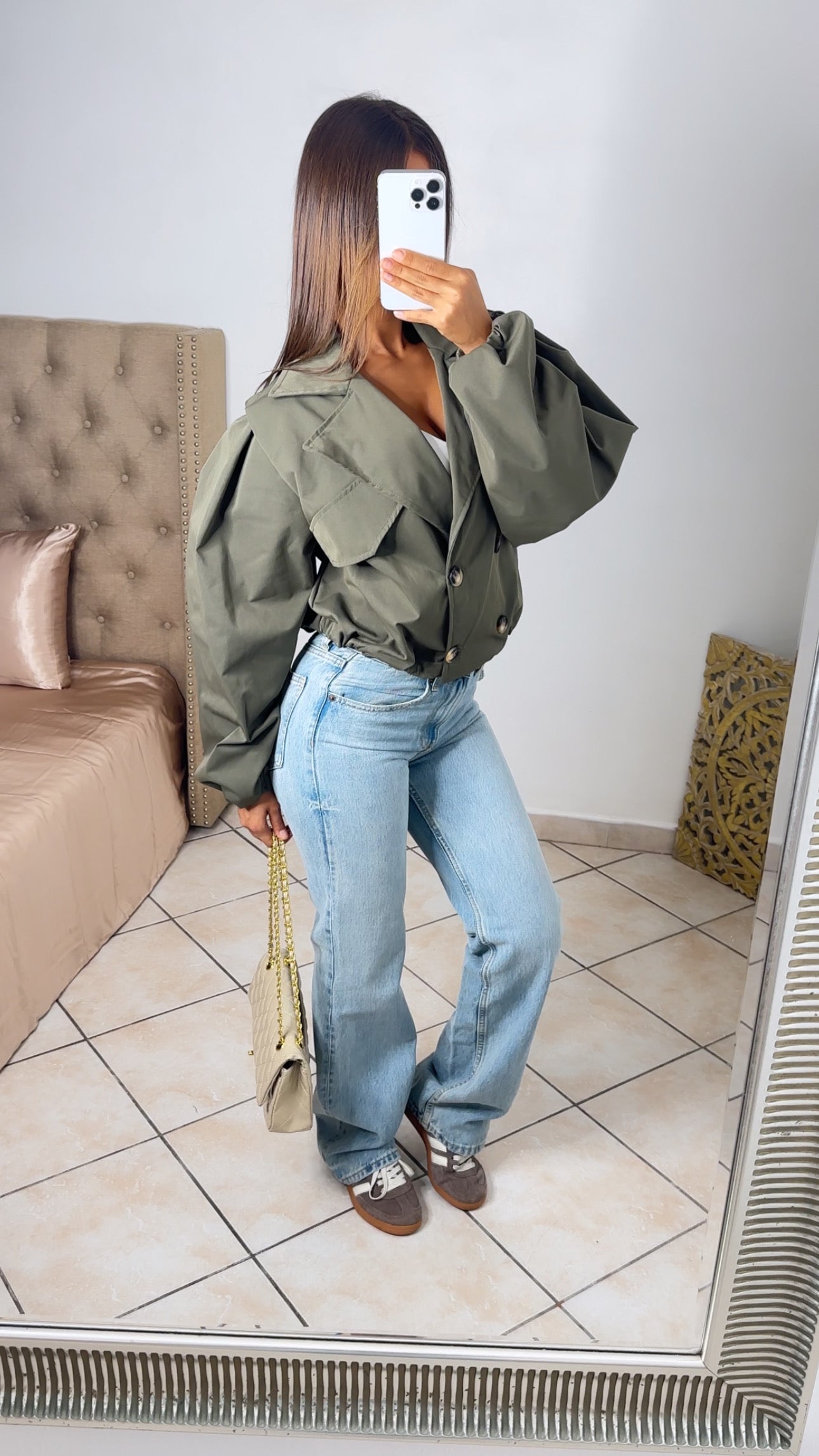 Trench court oversize [KAKI]