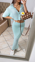 Ensemble jupe BALI [TURQUOISE]