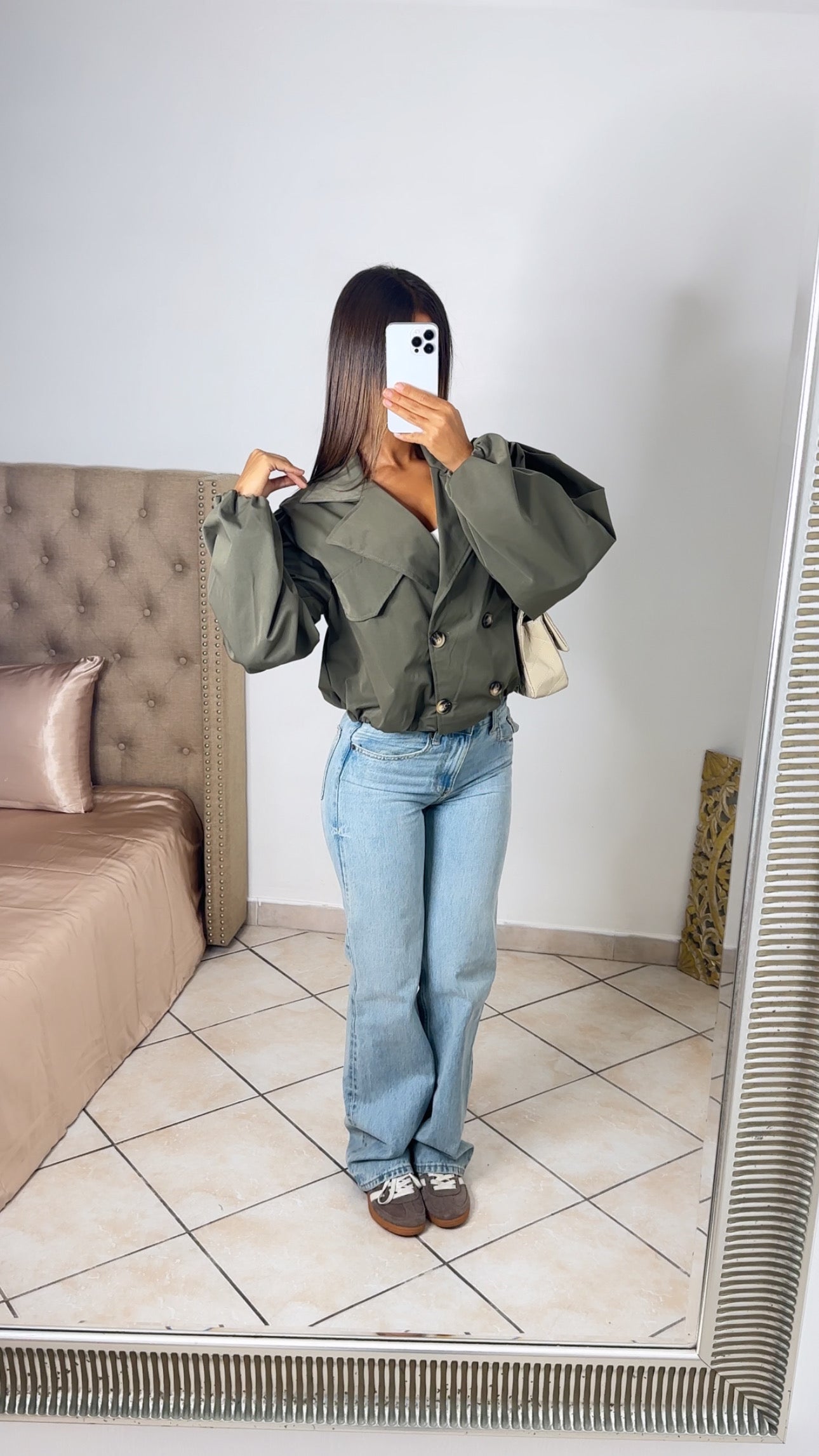 Trench court oversize [KAKI]