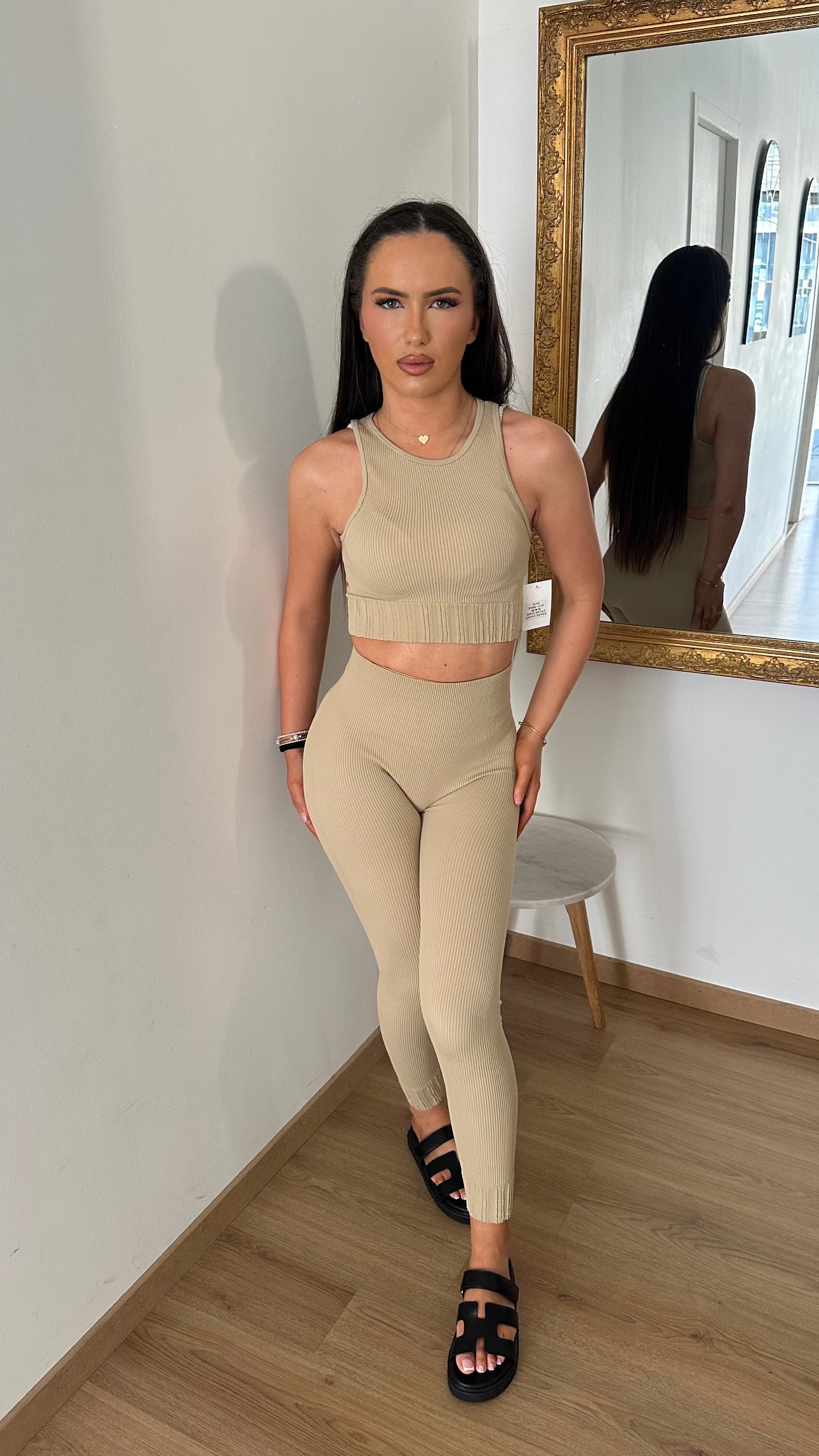 Ensemble limitless débardeur [BEIGE]