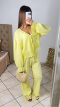 Ensemble KAYNA à nouer [JAUNE]